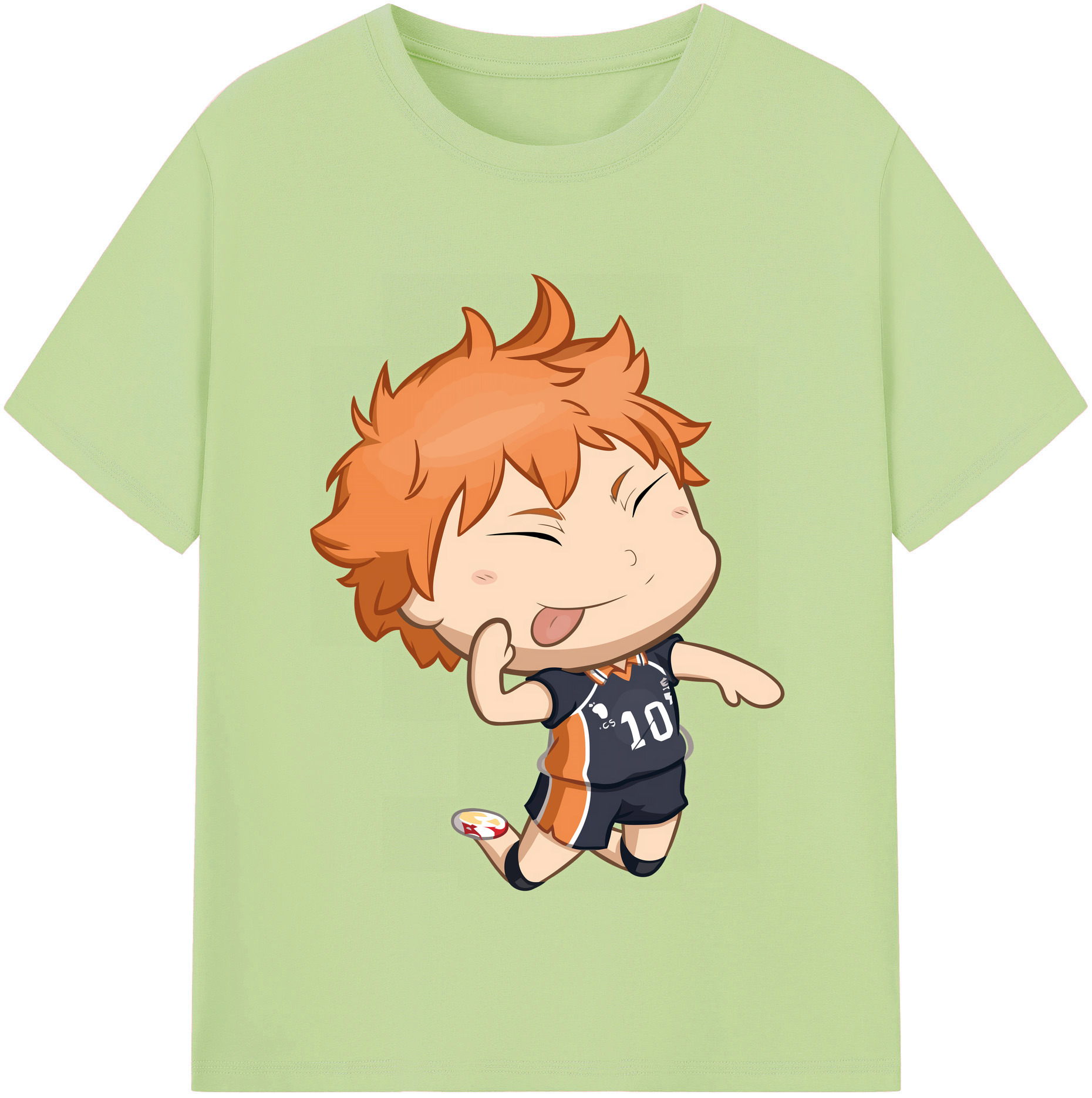 （画像用） ハイキュー!! Haikyu!! 綿100％半袖Tシャツ（フロントプリント）